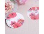 Floral Paper Coasters - set of 12