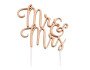 Gold Mr & Mrs Cake Topper