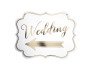 Gold Wedding Arrow Sign