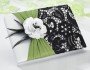 Green and Black Guestbook