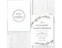 Olive Wreath Invite