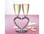 Heart Stem Toasting Glass Set