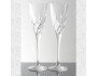 Italian Crystal Flutes - set of 2