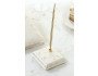 Ivory Embroidered Pen Set