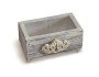 Jewel Footed Wooden Box