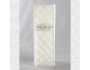 Lattice Embossed Pillar Unity Candle