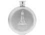 Lighthouse Round Hip Flask