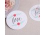 Love Paper Coasters - set of 12