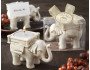 Ivory Elephant Candle Holder Favors