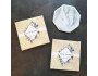 Marble & Gold Coaster Favors