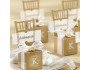 Gold Chair Favor Box
