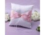 Pink Sash Ring Pillow