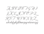Script Toasting Glass