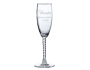 Script Toasting Glass