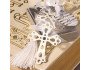 Silver Cross Bookmark Favors