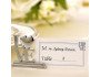 Silver LOVE Place Card Holder Favors