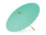 Teal Paper Parasol