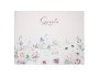 Violet Floral Guest Book