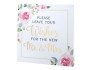 Watercolor Wedding Wishes Sign