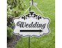 Wedding Direction Sign