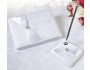 White Lace Guestbook & Pen Set