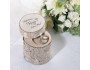 White Washed Pine Ring Holder