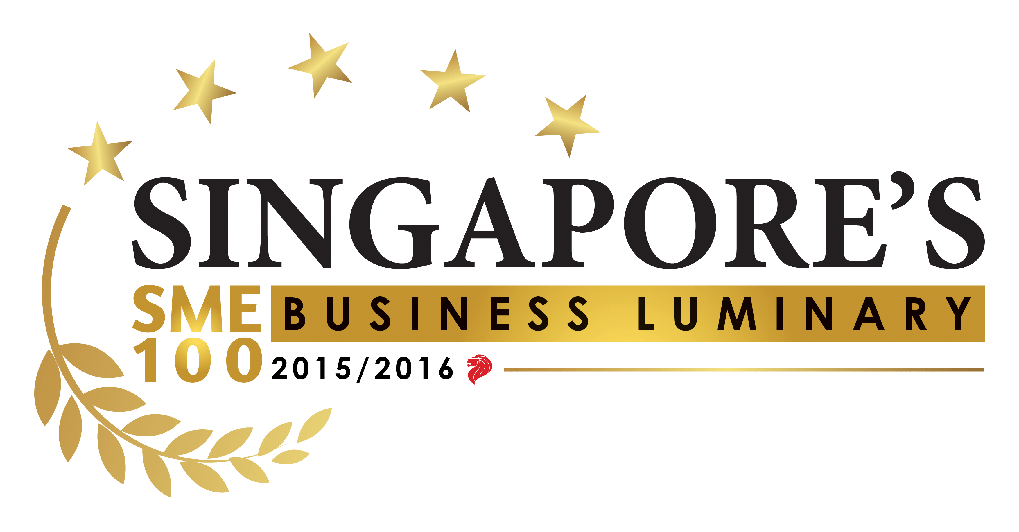 Singapore's SME 100 Business Luminary Award Logo